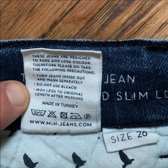 SOLD M.i.H x Anthropologie The Paris Cropped Jeans - Picture 10 of 15